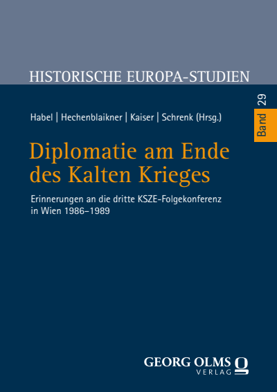 Cover of book: Diplomatie am Ende des Kalten Krieges