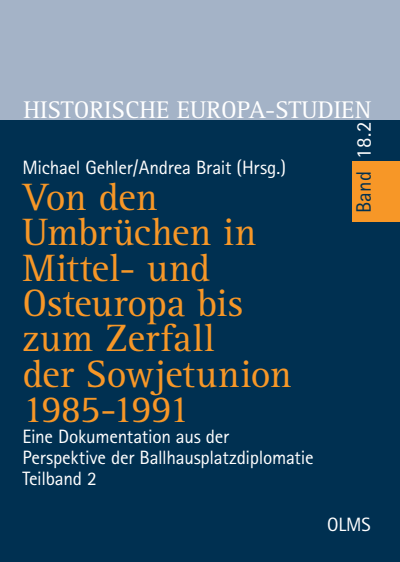 Cover des Buchs: Von den Umbrüchen in Mittel- und Osteuropa bis zum Zerfall der Sowjetunion 1985-1991