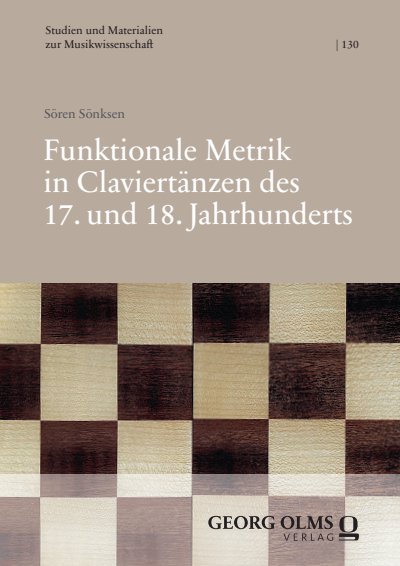 Cover des Buchs: Funktionale Metrik in Claviertänzen des 17. und 18. Jahrhunderts