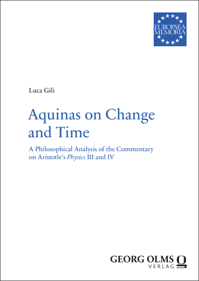 Cover des Buchs: Aquinas on Change and Time