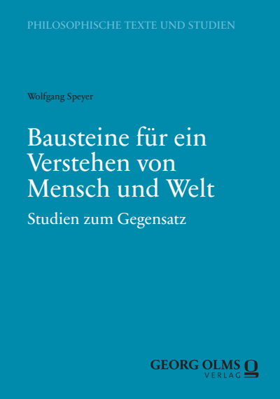 Cover of book: Bausteine für ein Verstehen von Mensch und Welt