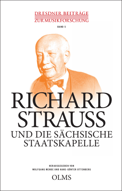 Cover of book: Richard Strauss und die Sächsische Staatskapelle