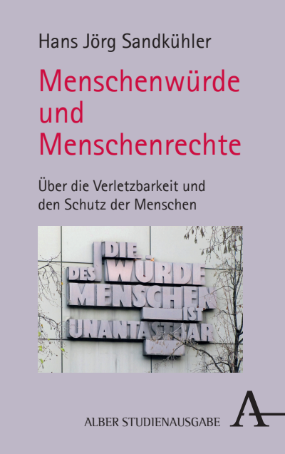 Cover of book: Menschenwürde und Menschenrechte