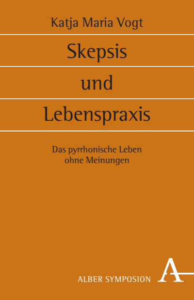Cover of book: Skepsis und Lebenspraxis