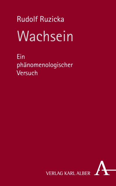 Cover of book: Wachsein