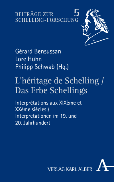 Cover des Buchs: L'héritage de Schelling / Das Erbe Schellings