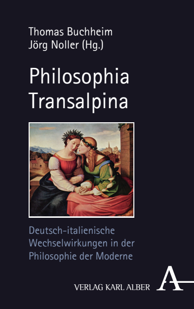 Cover of book: Philosophia Transalpina
