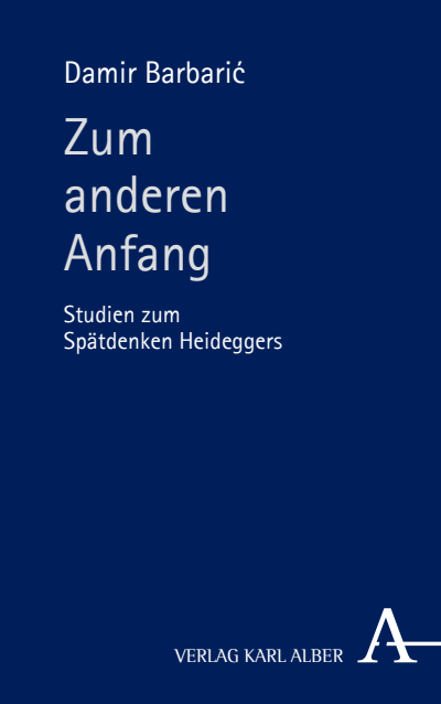 Cover of book: Zum anderen Anfang