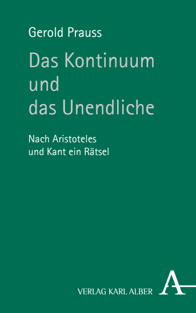 Cover of book: Das Kontinuum und das Unendliche