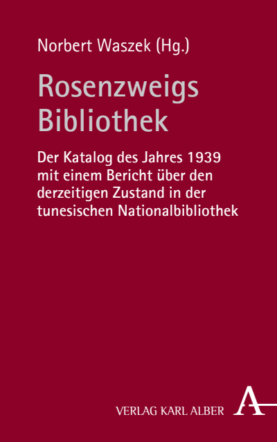 Cover of book: Rosenzweigs Bibliothek