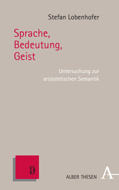 Cover of book: Sprache, Bedeutung, Geist