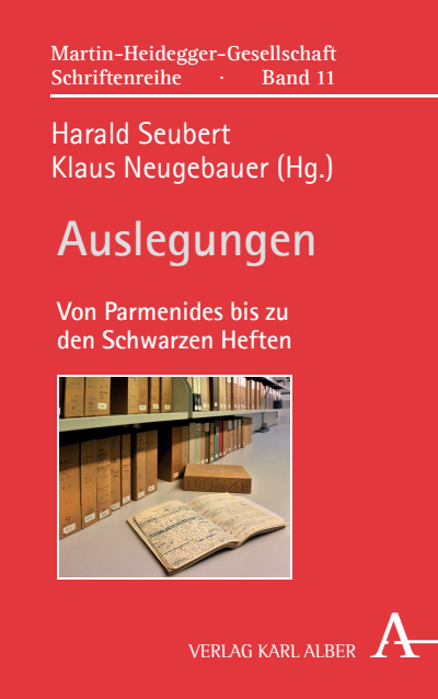 Cover of book: Auslegungen