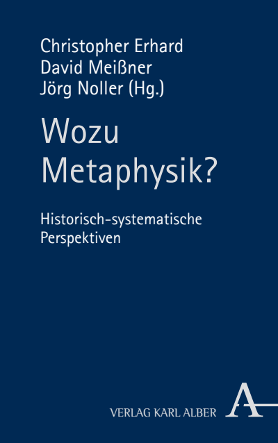 Cover of book: Wozu Metaphysik?