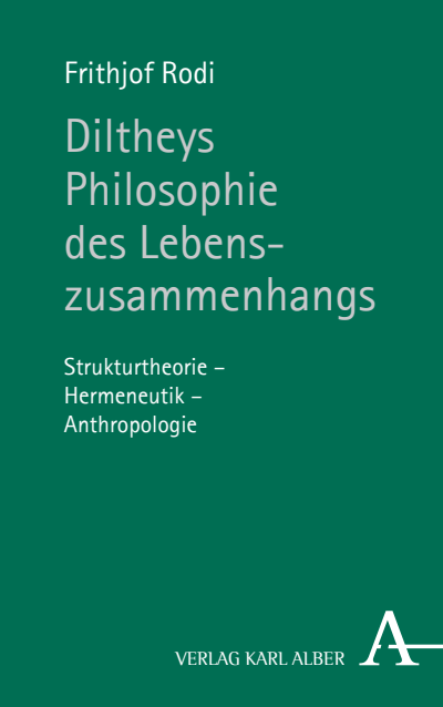 Cover of book: Diltheys Philosophie des Lebenszusammenhangs