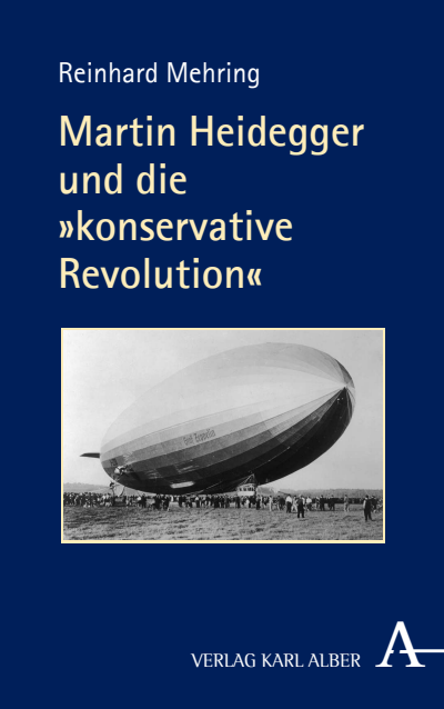 Cover of book: Martin Heidegger und die »konservative Revolution«