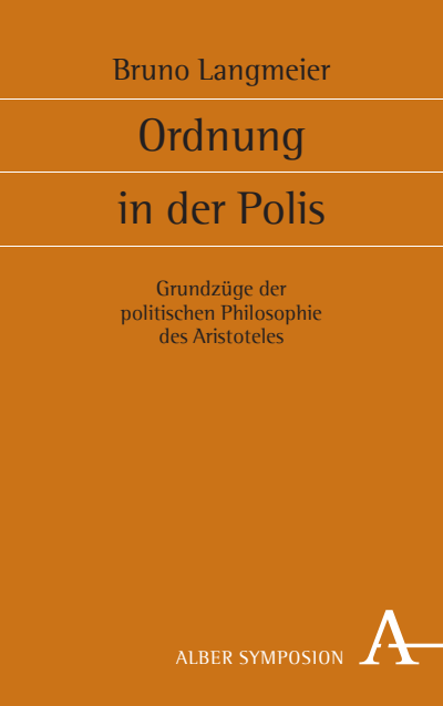 Cover des Buchs: Ordnung in der Polis