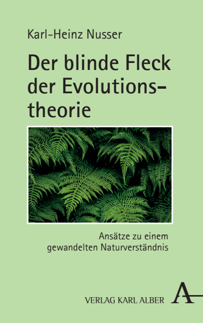 Cover of book: Der blinde Fleck der Evolutionstheorie