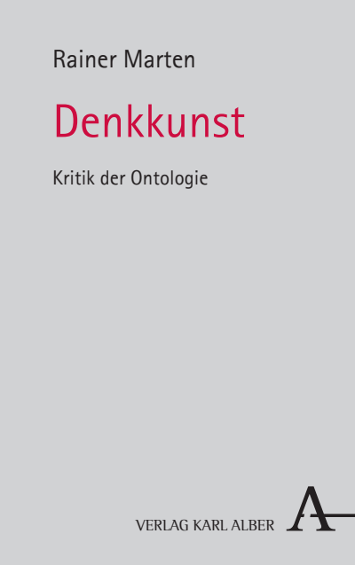 Cover of book: Denkkunst
