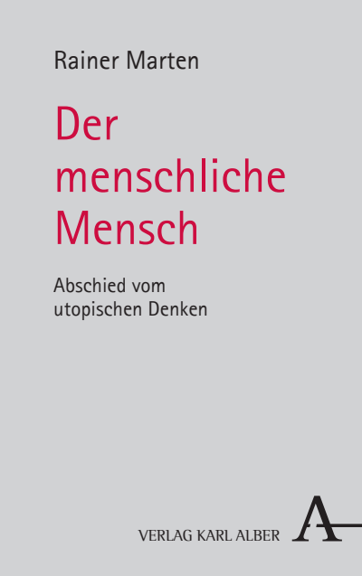 Cover of book: Der menschliche Mensch