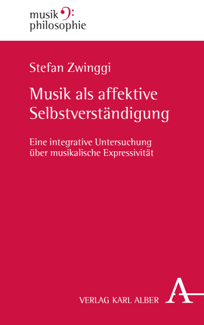 Cover of book: Musik als affektive Selbstverständigung