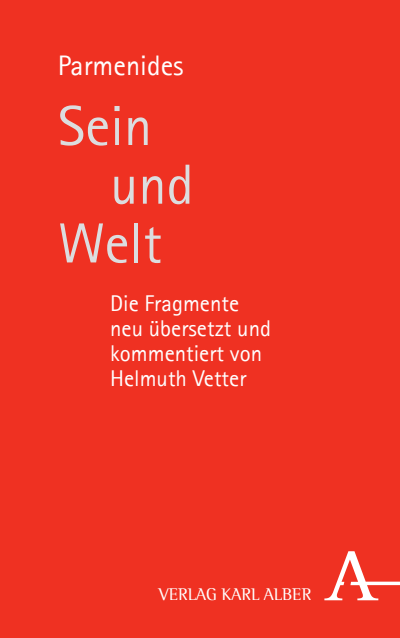 Cover of book: Sein und Welt