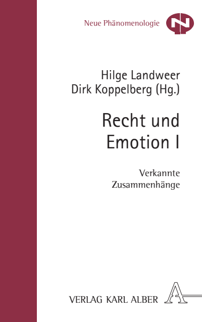 Cover des Buchs: Recht und Emotion I
