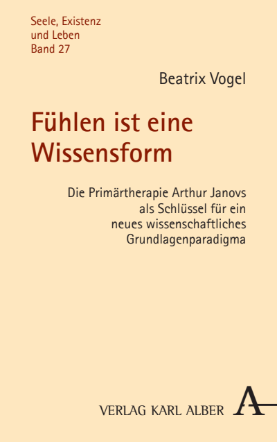Cover des Buchs: Fühlen ist eine Wissensform