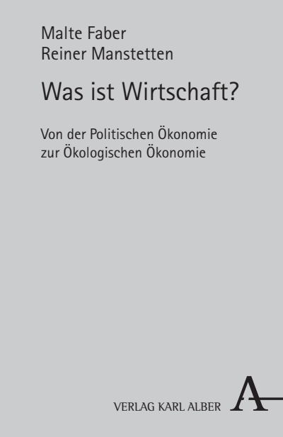 Cover of book: Was ist Wirtschaft?