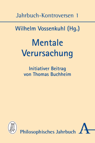 Cover of book: Mentale Verursachung