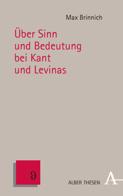 Cover of book: Über Sinn und Bedeutung bei Kant und Levinas