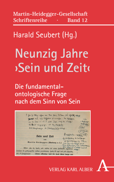Cover of book: Neunzig Jahre ›Sein und Zeit‹