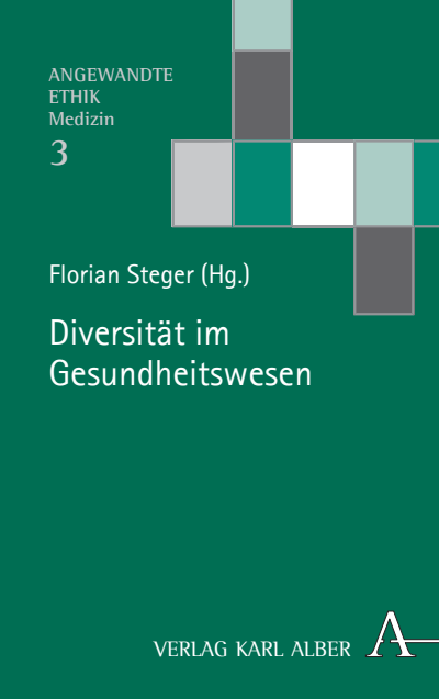 Cover of book: Diversität im Gesundheitswesen