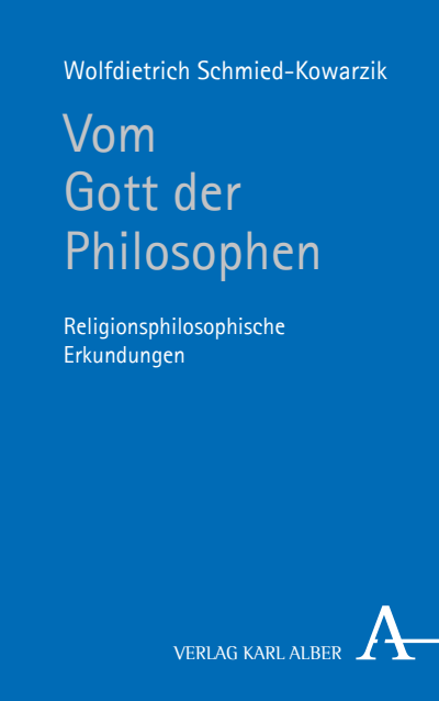 Cover of book: Vom Gott der Philosophen