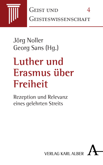 Cover of book: Luther und Erasmus über Freiheit