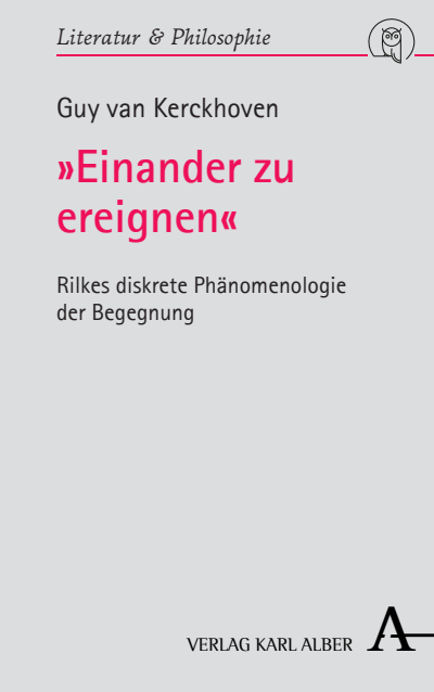 Cover of book: »Einander zu ereignen«
