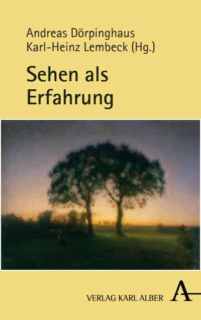 Cover of book: Sehen als Erfahrung