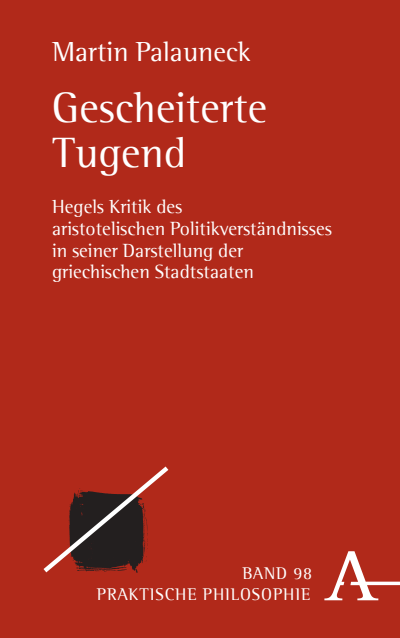 Cover of book: Gescheiterte Tugend