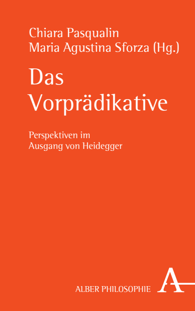 Cover of book: Das Vorprädikative