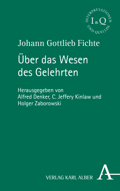 Cover of book: Über das Wesen des Gelehrten