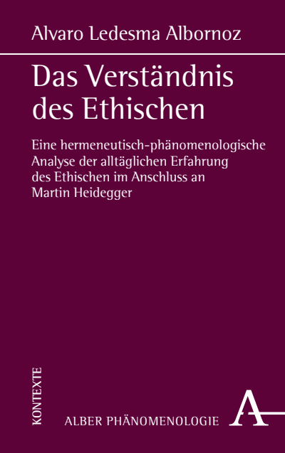 Cover des Buchs: Das Verständnis des Ethischen