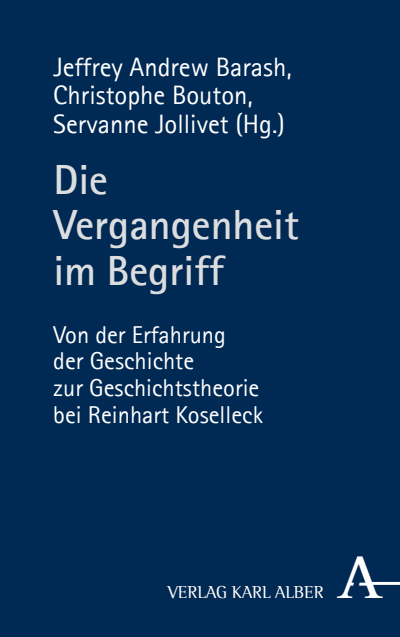 Cover of book: Die Vergangenheit im Begriff