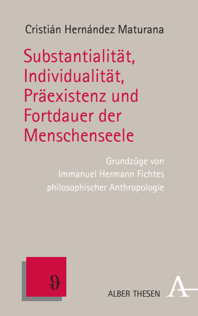 Cover of book: Substantialität, Individualität, Präexistenz und Fortdauer der Menschenseele