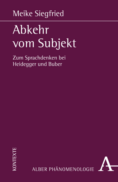 Cover des Buchs: Abkehr vom Subjekt