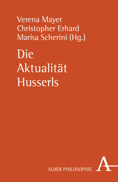 Cover of book: Die Aktualität Husserls