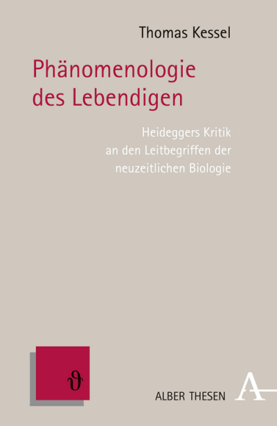 Cover of book: Phänomenologie des Lebendigen