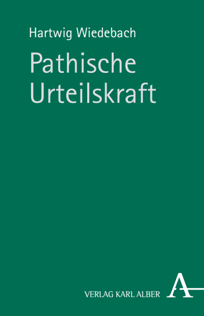 Cover of book: Pathische Urteilskraft