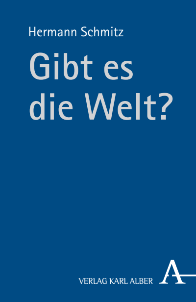 Cover of book: Gibt es die Welt?