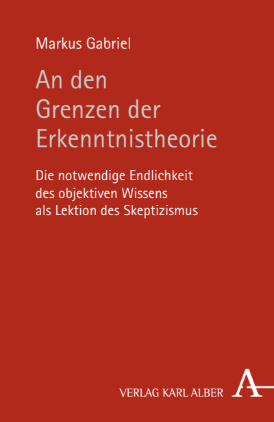 Cover of book: An den Grenzen der Erkenntnistheorie