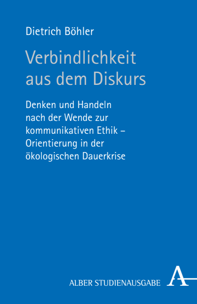 Cover of book: Verbindlichkeit aus dem Diskurs