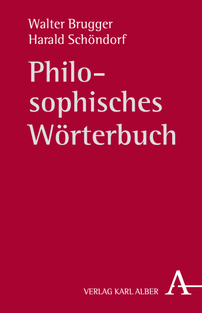 Cover of book: Philosophisches Wörterbuch